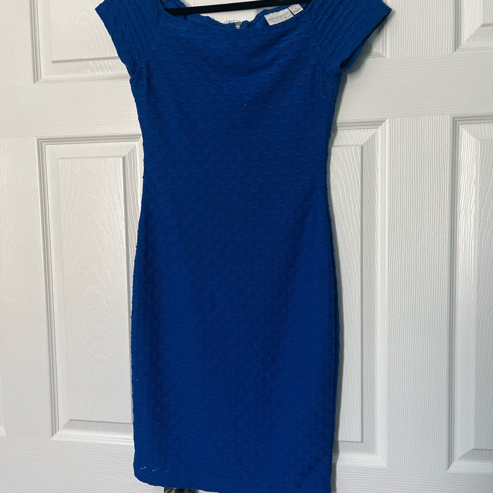 Bisou Bisou Royal Blue Dress